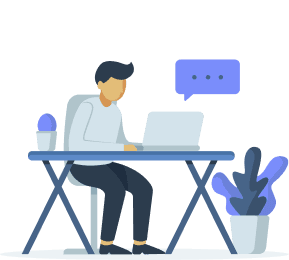 Online learning illustration